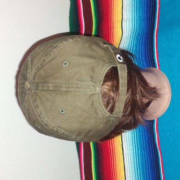 Alaska Nature Strapback Green Denali Park Moose Animals Outdoor Hiking Hat Cap - Picture 5 of 9